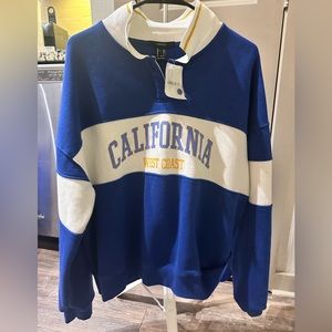 Forever, 21 women’s athletic royal blue sweater